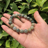 Fengbaowu Smaragdite Bracelet Beads Crystal Healing Stone Jewelry