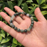 Fengbaowu Smaragdite Bracelet Beads Crystal Healing Stone Jewelry