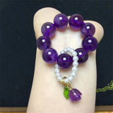Natural Stone Amethyst Prayer Bracelet Women's Gift