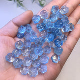 Natural Aquamarine Cat Paw Stone for Jewelry Making