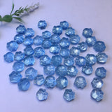 Natural Aquamarine Cat Paw Stone for Jewelry Making