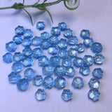 Natural Aquamarine Cat Paw Stone for Jewelry Making