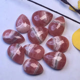 Natural Stone Argentina Rhodochrosite Water Drop Pendant