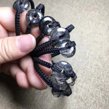 Fengbaowu Rutilated Quartz Donut Bracelet Gift
