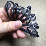 Fengbaowu Rutilated Quartz Donut Bracelet Gift