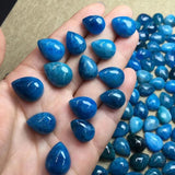 Natural Apatite Water Drop Jewelry Making For Women