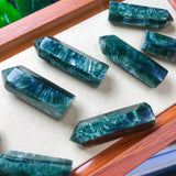 Seraphinite Tower Reiki Healing Stone Home Decoration
