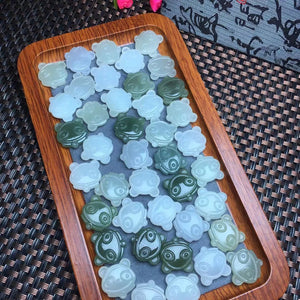 1 Pc Hetian Jade Nephrite Panda Jewelry Making DIY Accessories
