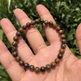 Fengbaowu Iron Tiger Eye Bracelet Crystal Reiki Healing Jewelry