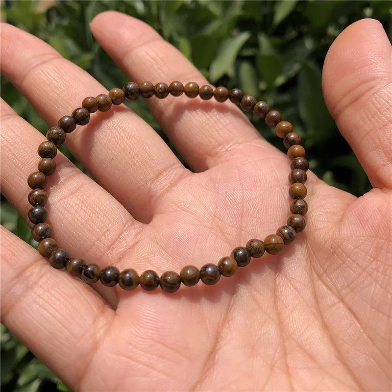 Fengbaowu Iron Tiger Eye Bracelet Crystal Reiki Healing Jewelry
