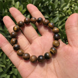Fengbaowu Iron Tiger Eye Bracelet Crystal Reiki Healing Jewelry