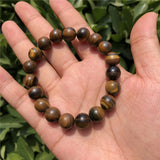 Fengbaowu Iron Tiger Eye Bracelet Crystal Reiki Healing Jewelry