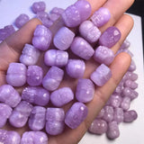 Natural Stone Kunzite Pixiu Mythical Animal Figurine Gift