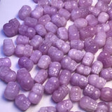 Natural Stone Kunzite Pixiu Mythical Animal Figurine Gift