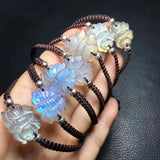 Labradorite Butterfly Bracelet 925 Silver Bead Gift