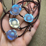 Labradorite Sunflower Bracelet 925 Silver Jewelry Gift