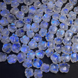 Rainbow Moonstone Cat Paw Pendant Crystal Reiki Healing Jewelry