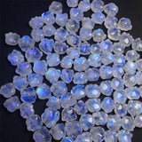Rainbow Moonstone Cat Paw Pendant Crystal Reiki Healing Jewelry