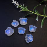 Rainbow Moonstone Cat Paw Pendant Crystal Reiki Healing Jewelry