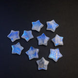 Natural Stone Rainbow Moonstone Star Jewelry Making For Pendant Bracelet Earring