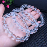 Natural Stone Rock Quartz Bracelet Crystal Reiki Healing Jewelry Gift