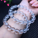 Natural Stone Rock Quartz Bracelet Crystal Reiki Healing Jewelry Gift