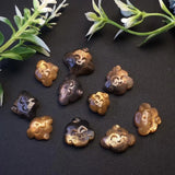 1 Pc Sunstone Skeletal Crystal Cloud Jewelry Making DIY Gift Women