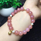 Fengbaowu Agate Bracelet Round Beads Healing Jewelry