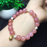 Fengbaowu Agate Bracelet Round Beads Healing Jewelry