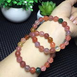 Fengbaowu Yanyuan Agate Bracelet Tinkle Bell Shape Beads Crystal Healing