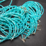 Natural Tianhe Aamazonite Chain Bracelet 925 Silver Jewelry