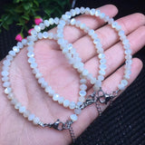 Fengbaowu Pearl Shell Faceted Bead Chain Bracelet