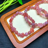 1 Pc Natural Yanyuan Agate Flower Bracelet Crystal Jewelry