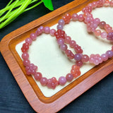 1 Pc Natural Yanyuan Agate Flower Bracelet Crystal Jewelry