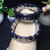 Fengbaowu Terahertz THz Bracelet Square Beads Hand Bangle Jewelry Gift
