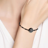 Stainless Steel Oil Diffuser Glass Locket Bracelet