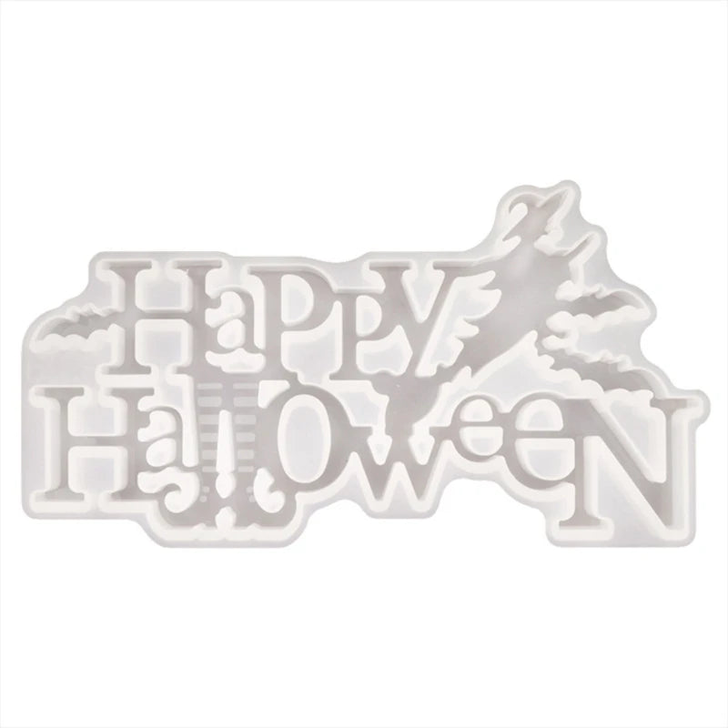 Halloween Mirror Witch Epoxy Silicone Mold Decor