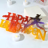 Halloween Mirror Witch Epoxy Silicone Mold Decor