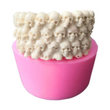 Concrete Plant Flower Pot Epoxy Resin Mold DIY Candle Holder Silicone Mold