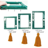 Adjustable Plastic Tassel Maker Hand-knitting DIY Tool