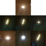 Wood LED Display Base Resin Art Wooden Night Light Stand Crafts