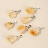 Natural Healing Stone Polishing Crystal Pendant for Jewelry Making