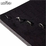 Jewelry Foam Tray Grey/Black Velvet Jewellery Inserts Liner