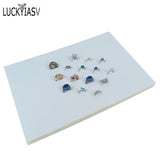 Jewelry Foam Tray Grey/Black Velvet Jewellery Inserts Liner