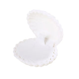 Shell Shape Flannel Jewelry Box for Rings Earrings Necklace Bracelet