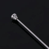 Mens Shirt Collar Pin Necktie Tie Clip Clasp Brooch Bar Barbell Lapel Stick