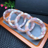 Cherry Blossom Agate Bracelet Crystal Healing Stone Jewelry