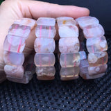 Cherry Blossom Agate Bracelet Crystal Healing Stone Jewelry