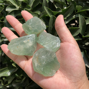 Green Fluorite Rough Stone Raw Mineral Specimen Crystal Reiki Healing Stone