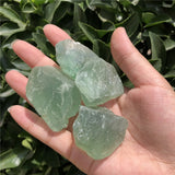 Green Fluorite Rough Stone Raw Mineral Specimen Crystal Reiki Healing Stone